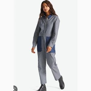 Brixton mersey coverall XL railroad stripe BRAND NEW